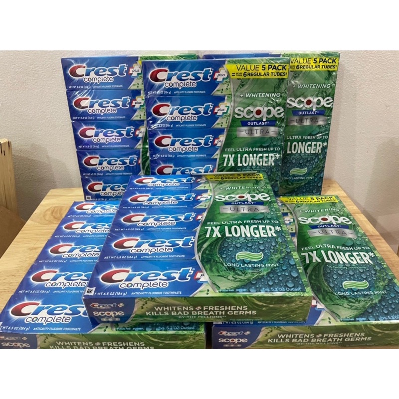 KEM ĐÁNH RĂNG CREST 3D WHITE ULTRA 184gr- Mỹ