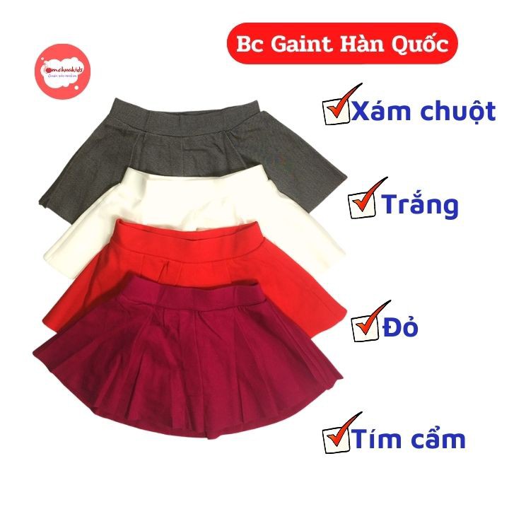 Chân váy hàn quốc sành điệu từ 9-27kg - bên trong dạng quần - Tomchuakids