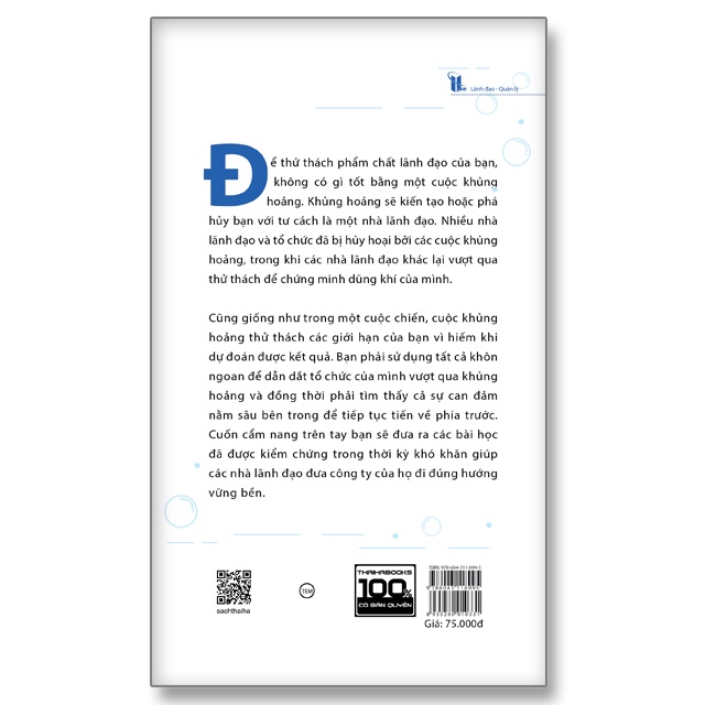 Sách - 7 bài học lãnh đạo trong khủng hoảng