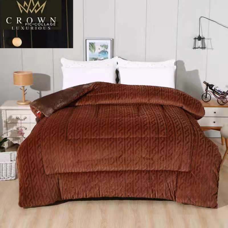 CHĂN LÔNG CỪU CROWN MẪU MỚI NHẤT 2021- nhập khẩu chính hãng