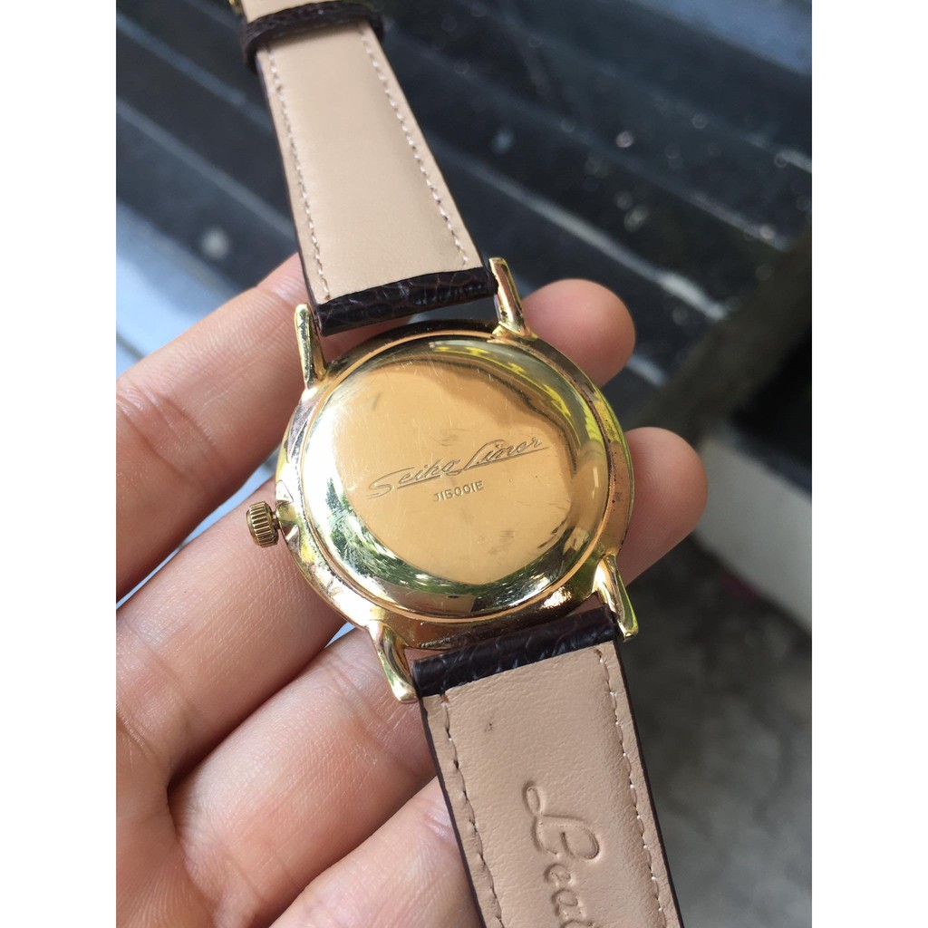 Đồng hồ nam SEIKO LINER 23 Diashock Jewels của Nhật