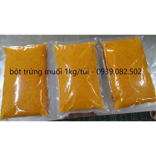 bột trứng muối