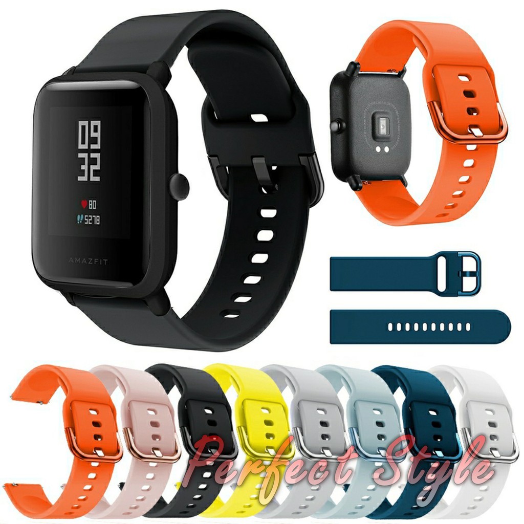 Dây đeo su trơn Amazfit Bip/ GTS