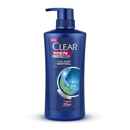 [ HCM ] Dầu Gội Clear Men Cool Sport Bạc Hà thái lan 450ml  sạch gàu, giảm tóc gãy rụng