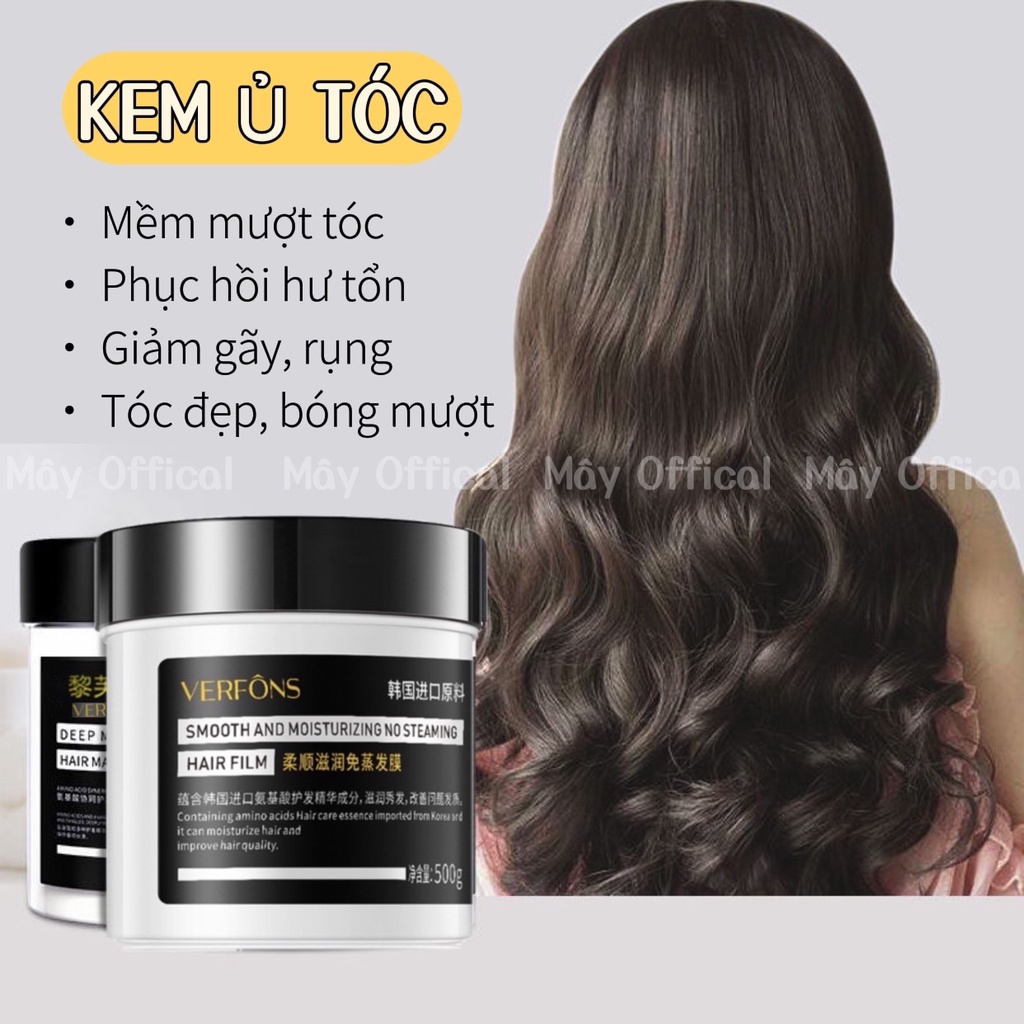 ( HOẢ TỐC ) Kem Ủ Tóc VERFONS Dưỡng Tóc Siêu Mềm Mượt 500gr