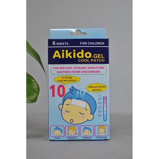 Aikido miếng dán hạ sốt cho bé.