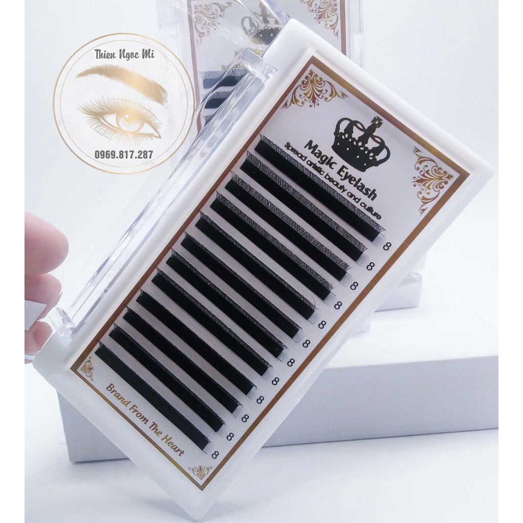 Mi YY siêu đẹp cong D 0.07 MIX - DỤNG CỤ NỐI MI_Thienngocmi