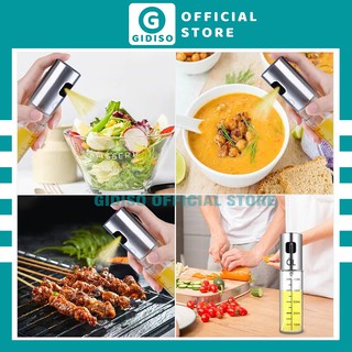 Lọ xịt dầu nấu ăn tiện lợi, Bình đựng dầu ăn - GIDISO