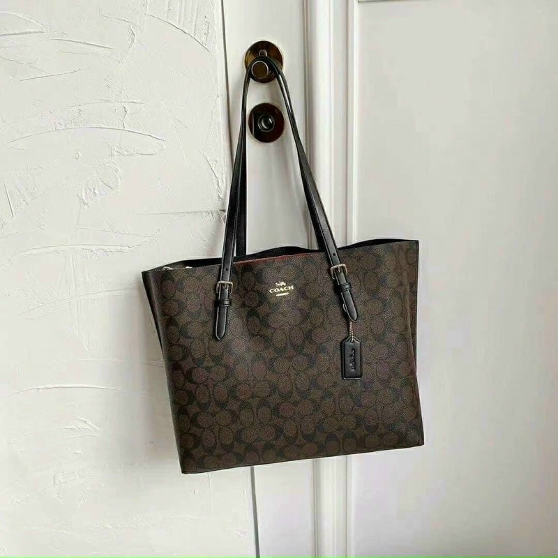 Túi tote chữ dây đen