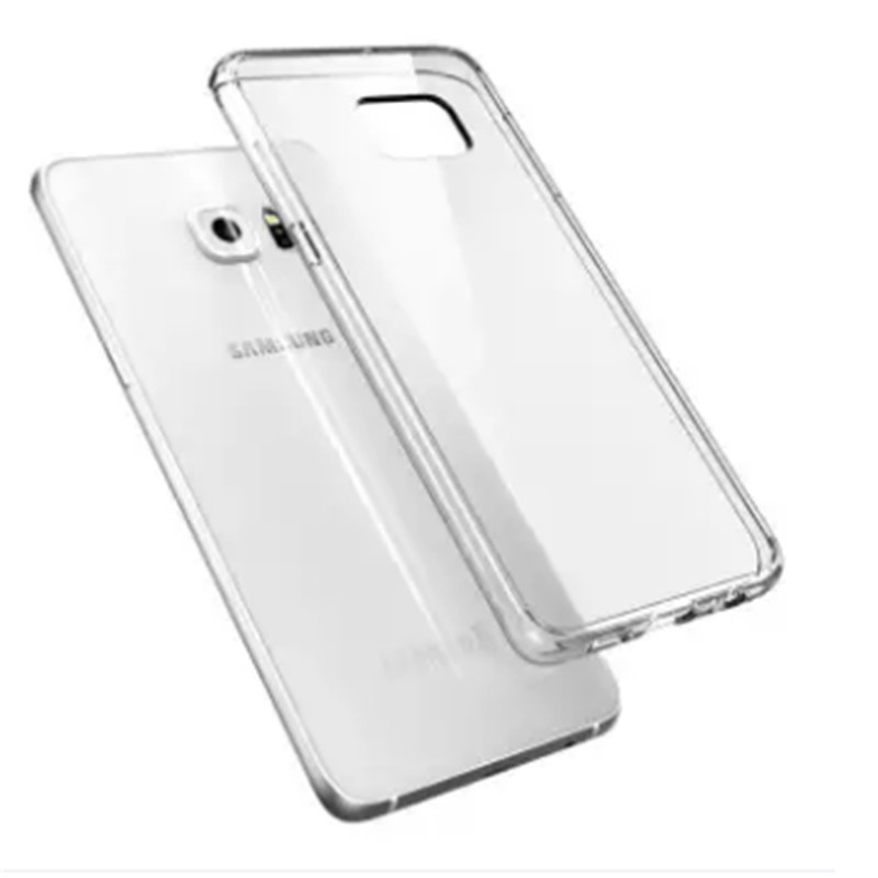 Ốp điện thoại trong suốt kèm 2 kính cường lực dành cho Samsung Galaxy S6/S7 Edge/S8/S9/S10 Plus/Note 8/9