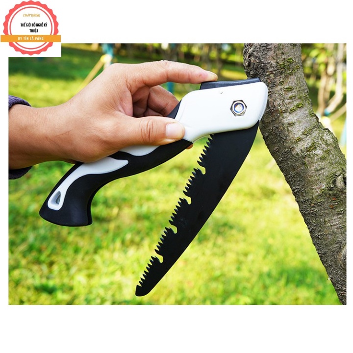 Cưa cầm tay gấp gọn, Cưa cây cưa gỗ cưa xếp lưỡi thép hợp kim SK5, Lưới Cưa ( loại kích thước lớn )