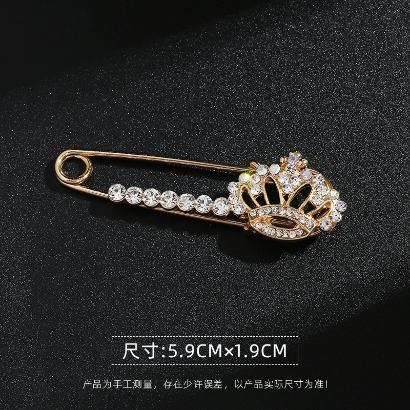 Ghim Cài Áo Hình Hoa Đính Đá Thời Trang