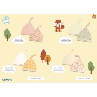 Sét 2 mũ che thóp autumn cho bé sơ sinh