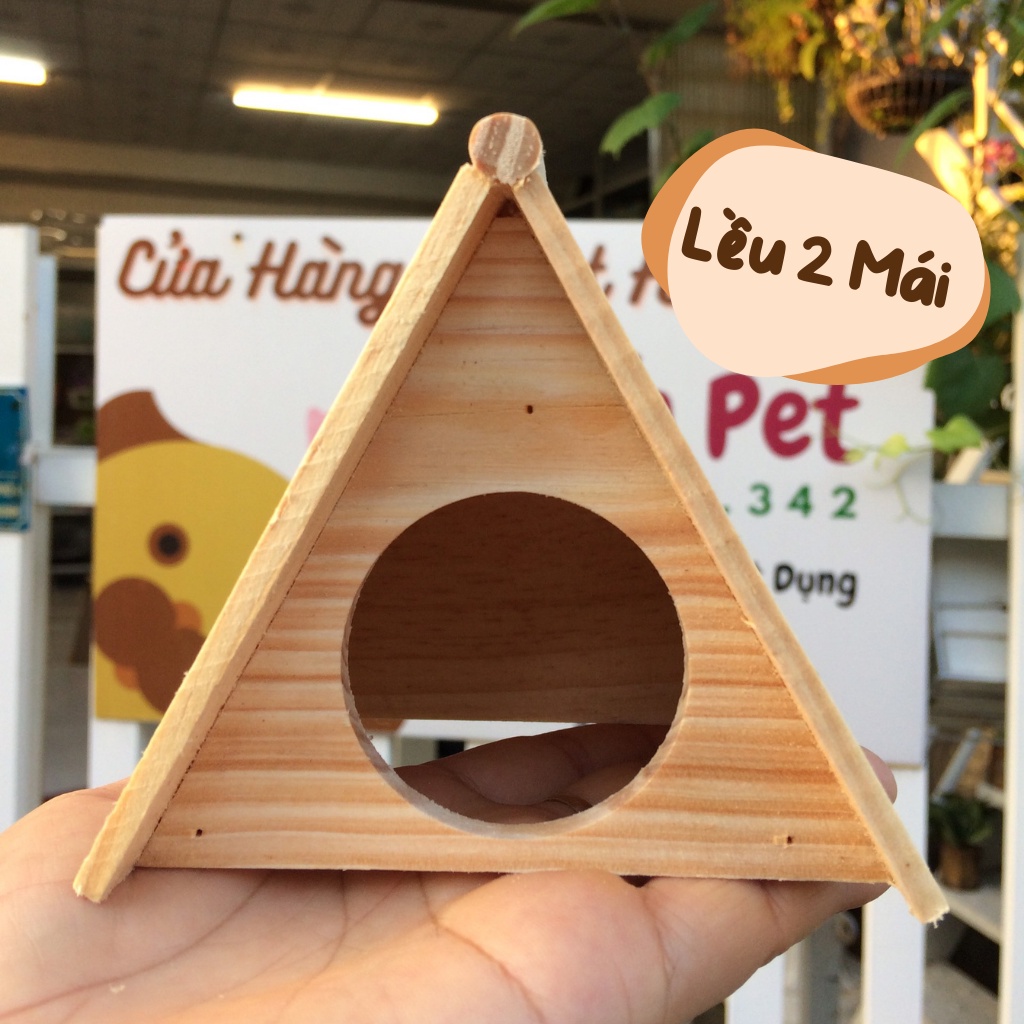 Nhà ngủ gỗ cho hamster BẢNG 1 mẫu lấy ngẫu nhiên trong bảng