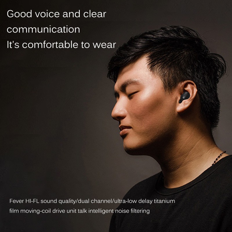 Tai Nghe Bluetooth 5.0 Type-c Âm Thanh Hifi Có Đèn Led