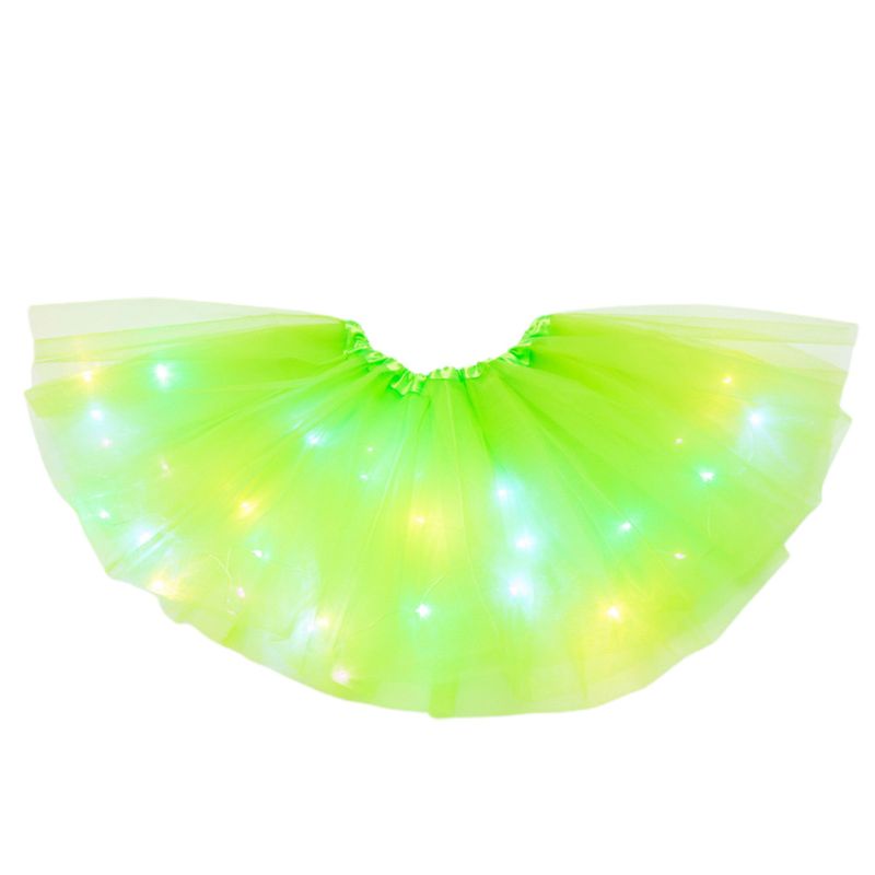 ✿ Đầm XòE ThắT Nơ Có ĐèN LED Cho Bé GáI
