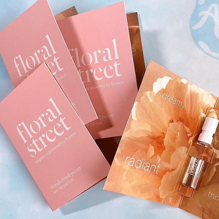 Vial Nước Hoa Floral Street Wonderful Peony - Sunflower Pop - Neon Rose 1ml