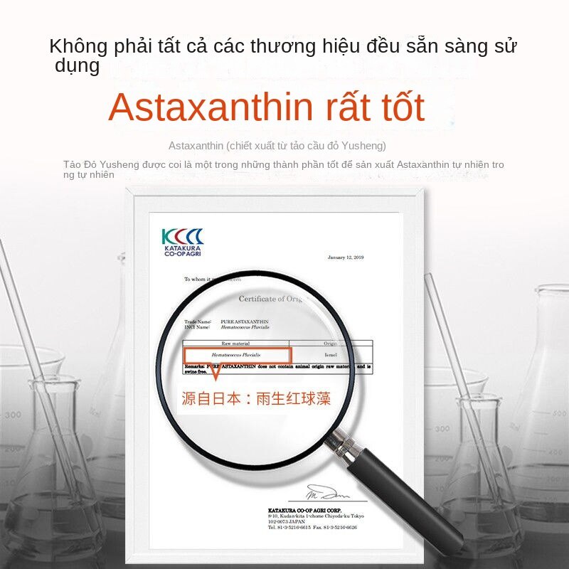 Tinh Chất Ampoule Naco Astaxanthin Chống Oxy Hóa Làm Trắng Sáng Da