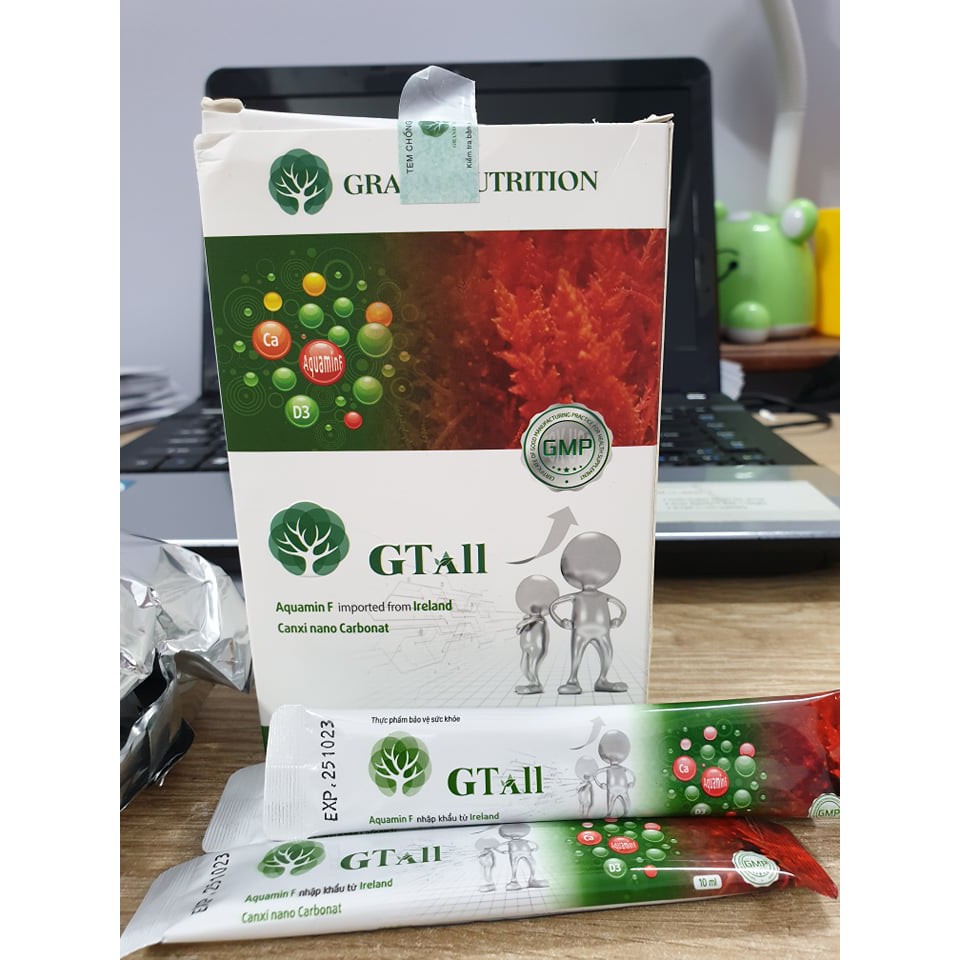 GTall- Nước Tăng Chiều Cao- Bổ sung Canxi và Vitamin D3