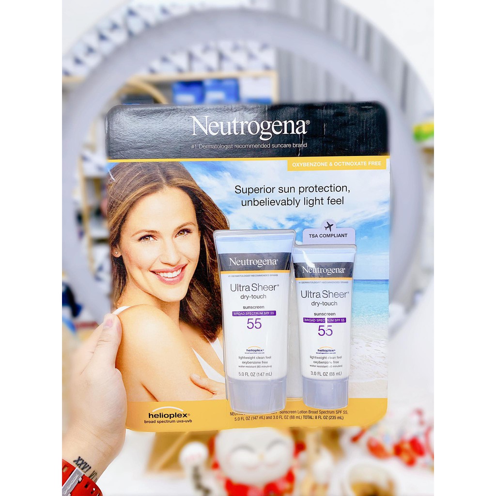 Kem Chống Nắng Neutrogena Ultra Sheer Dry Touch SPF 55