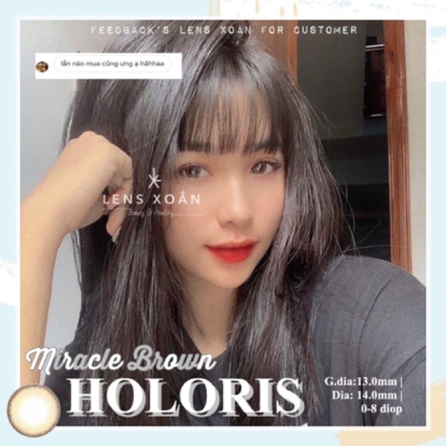 ÁP TRÒNG HOLORIS MIRACLE BROWN