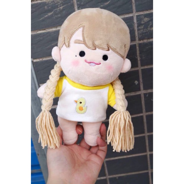 Tóc cho doll 20cm