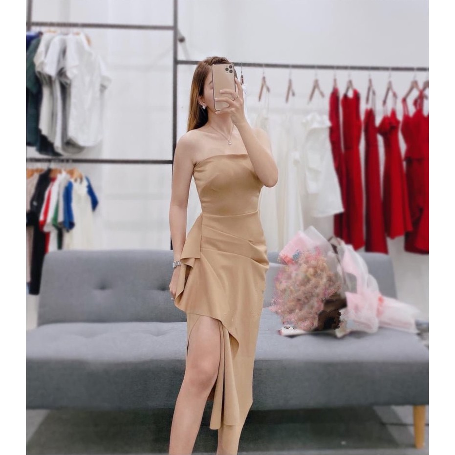 [ẢNH THẬT] Đầm Cúp Ngực Tằm Ý Cao Cấp | BigBuy360 - bigbuy360.vn