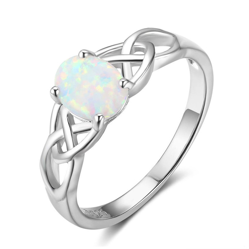 Mặt Dây Chuyền Đá Opal Cao Cấp Thời Trang Cho Nữ