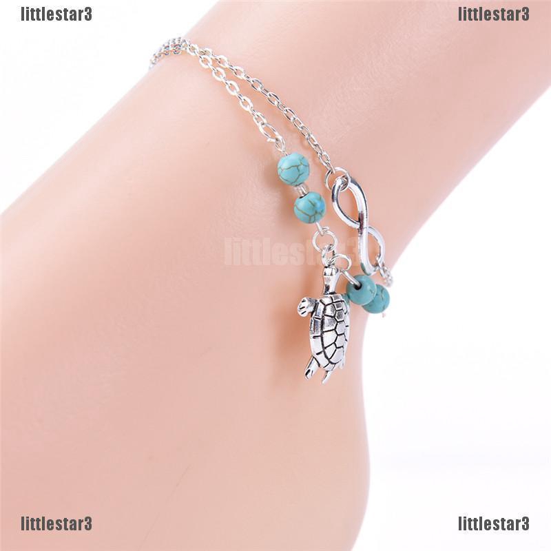 Vòng đeo chân kiểu dáng con rùa vintage độc đáo cho nữ | BigBuy360 - bigbuy360.vn