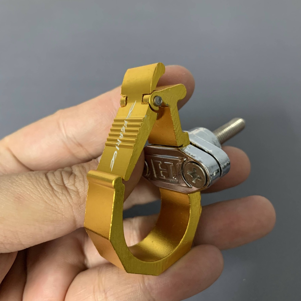 Móc treo đồ kiểu cho xe máy FERRI - loại kẹp, thiết kế nhỏ gọn, phù hợp mọi loại xe