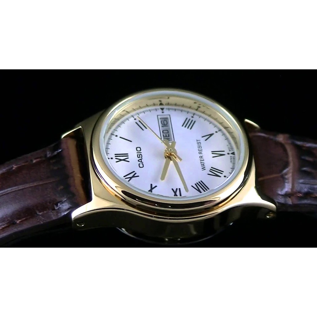 Đồng hồ nữ Casio chính hãng LTP-V006, dây da