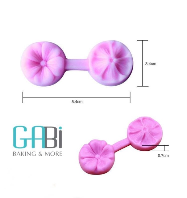 Khuôn fondant silicon hoa đơn