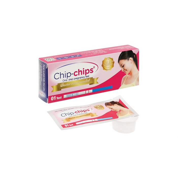 Que thử thai Test Chip-Chips - hộp 1c Cao Cấp