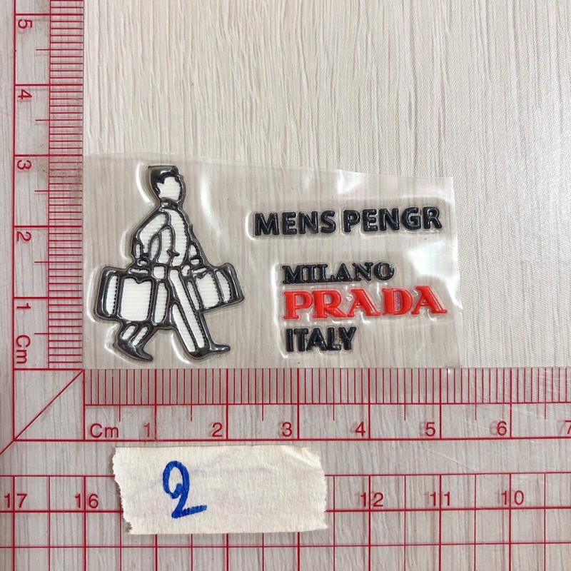 Sticker hình ủi nổi logo thương hiệu 03