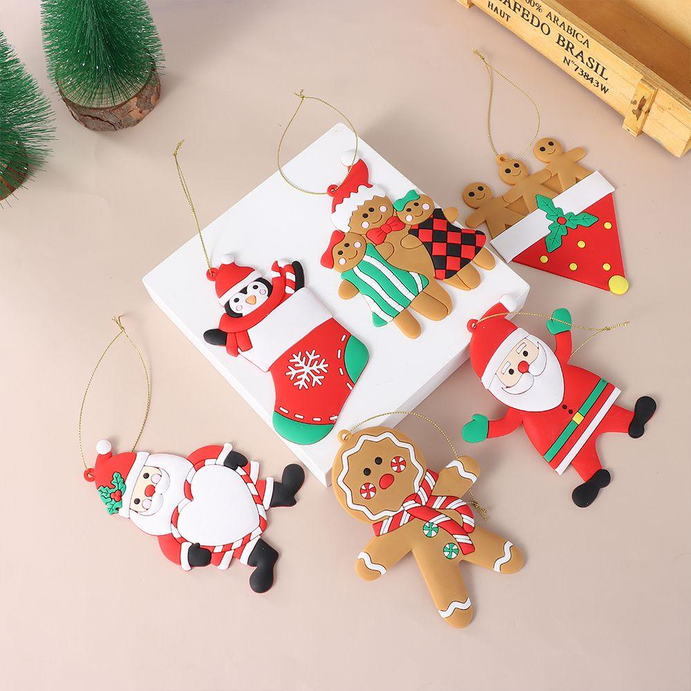 Phụ Kiện Treo Trang Trí Cây Thông Giáng Sinh Bằng Gỗ Hình Chữ Merry Christmas Mới