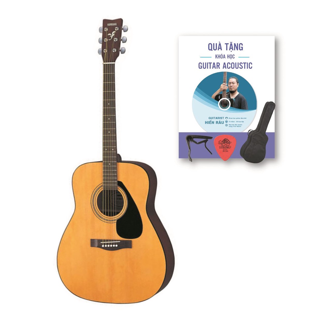 Đàn Guitar Acoustic Yamaha F310 Chính Hãng Chất Lượng Cực Tốt - Tặng kèm Bao Đàn ,Capo ,Pick