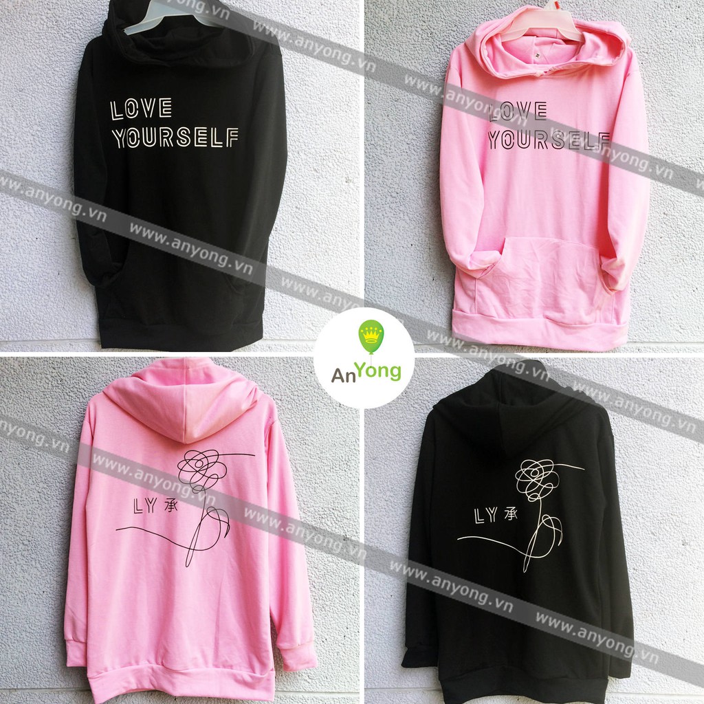 ÁO HOODIE BTS LOVE YOURSELF