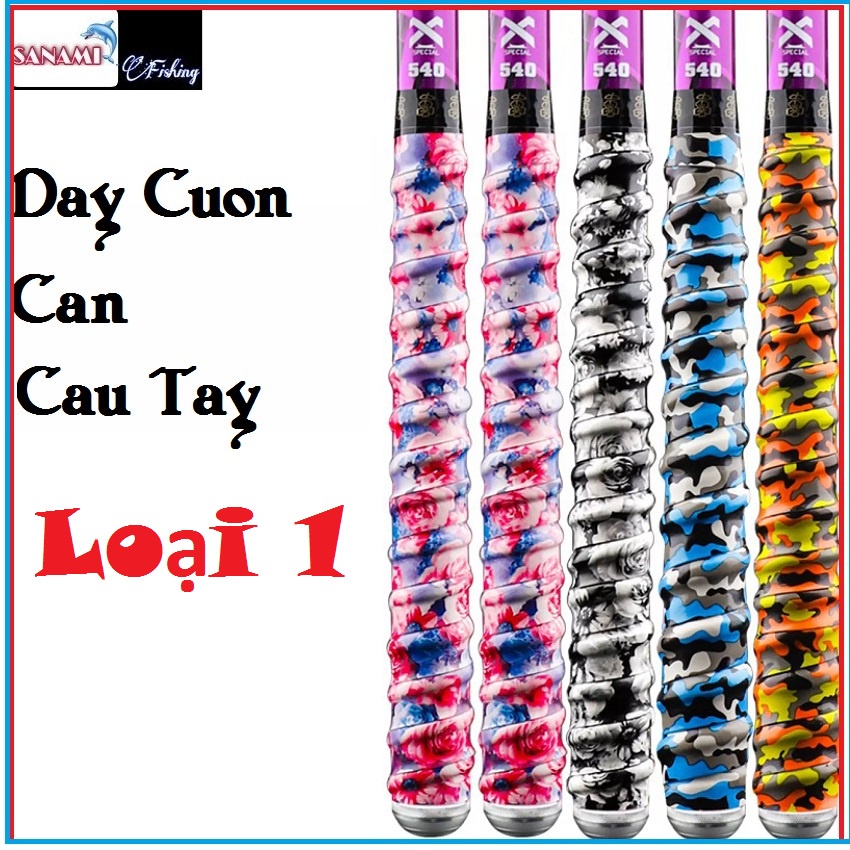 Cuốn Cán Cần Câu, Vợt Cầu Lông, Xe Đạp PK-10 -Sanami Fishing