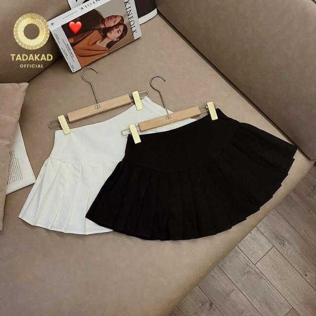 Chân Váy Nữ Tennis Dáng Ngắn ,Váy Xếp Ly Ngắn Dáng Chữ A Lưng Cạp Cao Co Dãn(Có Quần Lót Trong) Hàng Chất-TADAKADSHOP