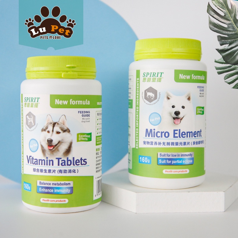 Viên Canxi , Khoáng ,Chắc Xương ,Vitamin Cho Chó Spirit