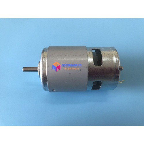 MTS Động Cơ Motor DC RS775-100W Trục Tròn DC 12V Loại Xịn Siêu Khỏe