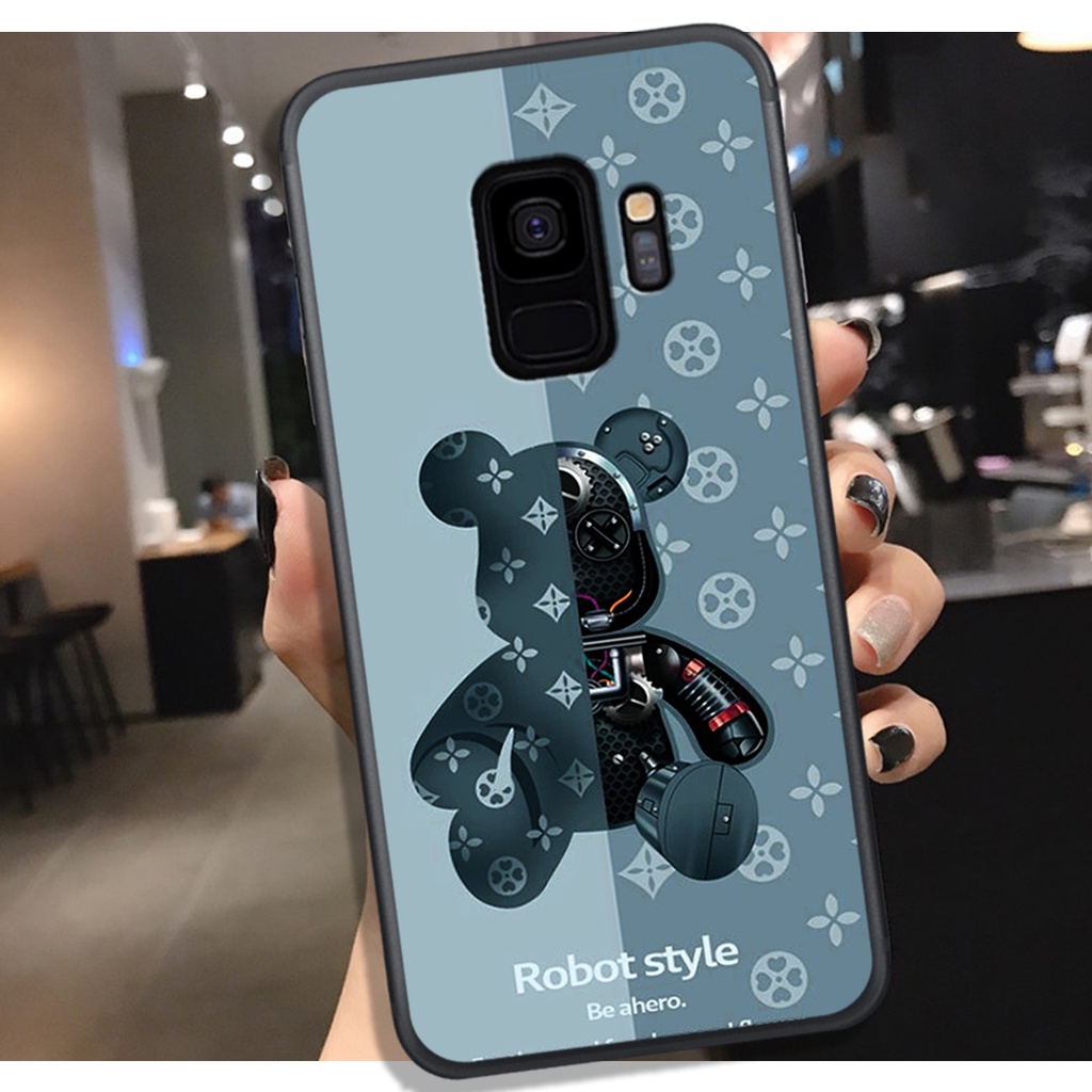 ỐP LƯNG SAMSUNG S9 - S9 PLUS  ,IN HÌNH GẤU ROBOT, GẤU LV MÀU SẮC SIÊU ĐẸP
