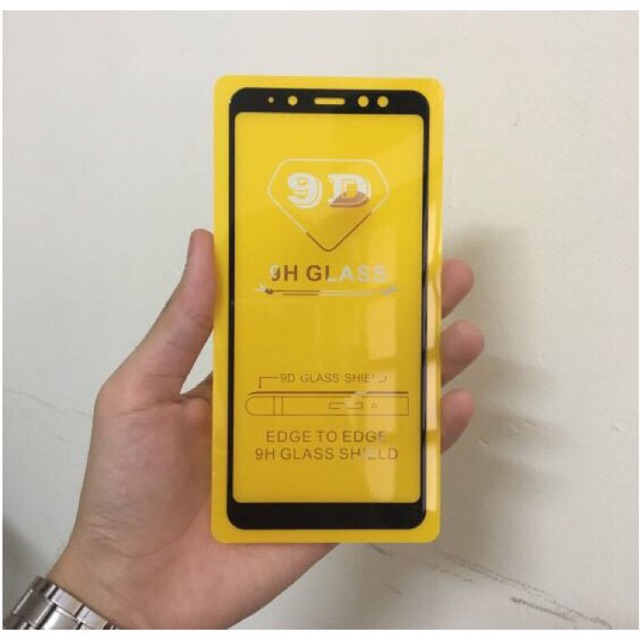 [A8 PLUS] Kính cường lực FULL 9D Samsung A8PLUS