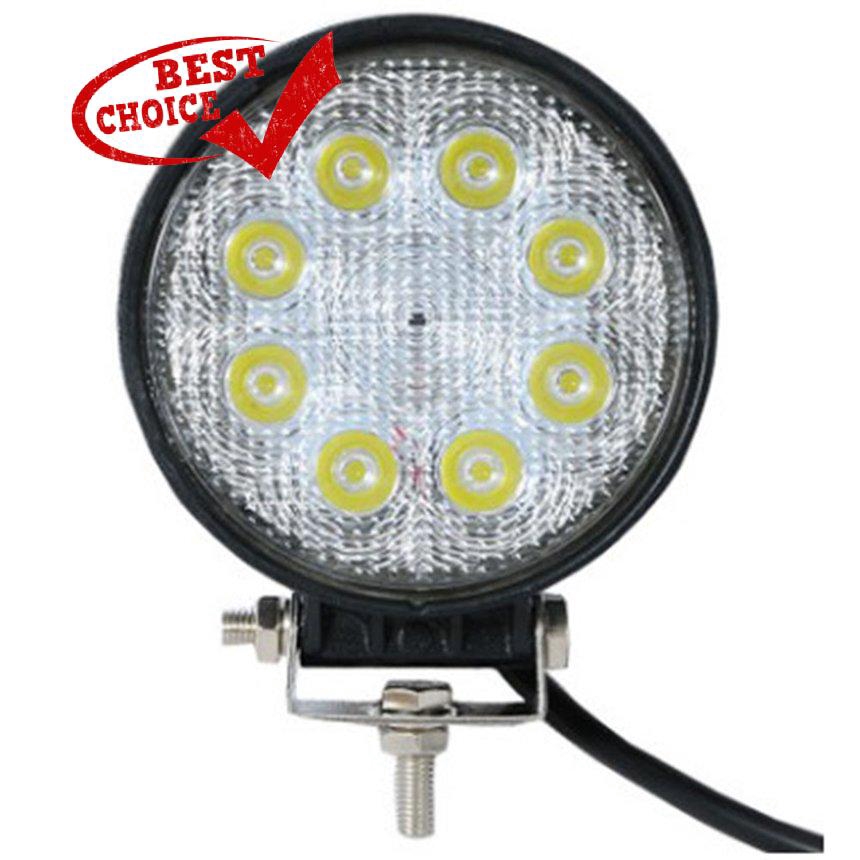 Đèn Led Tròn 24w Chống Nước Cho Xe Hơi