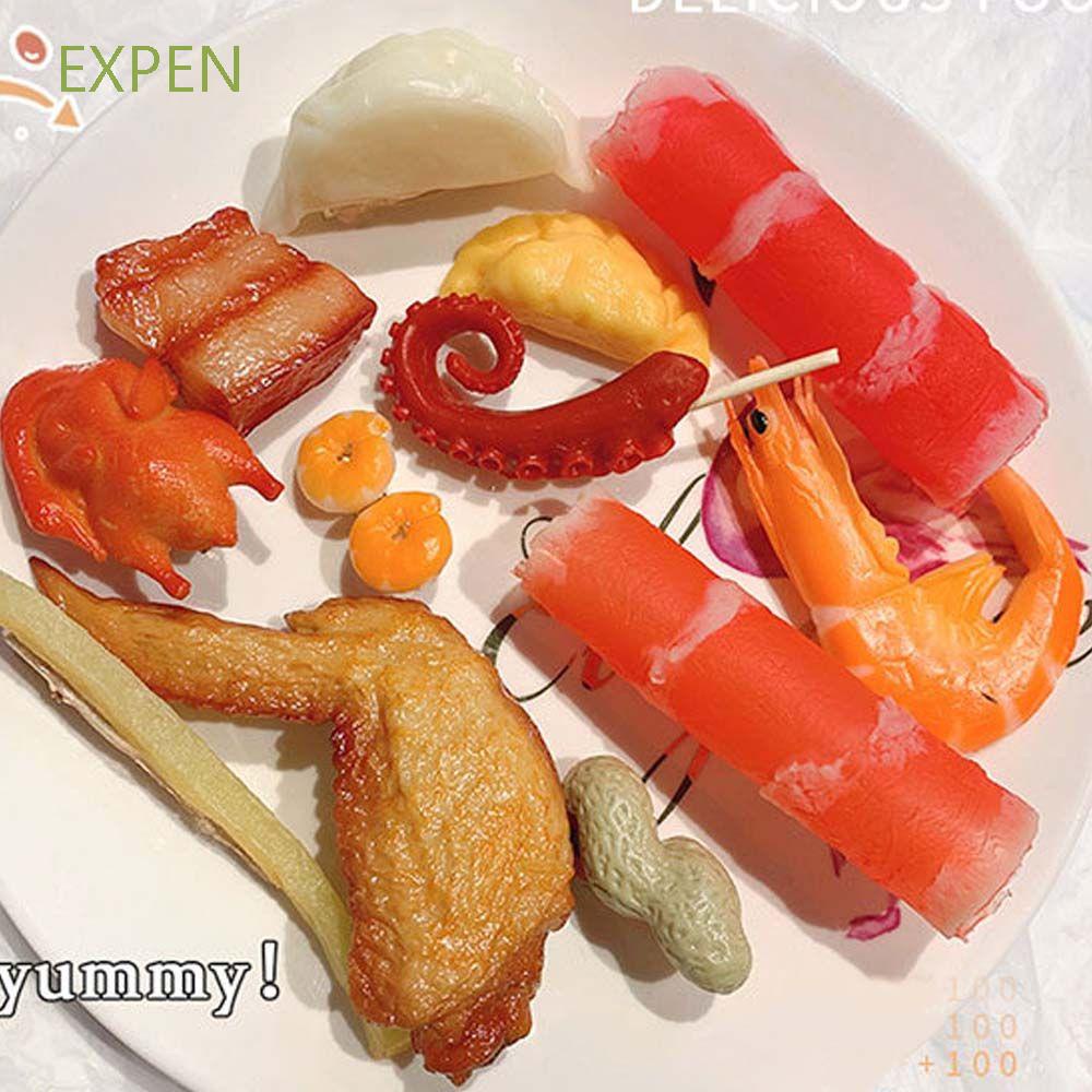 Kẹp tóc hình thức ăn nhanh dễ thương phong cách Hàn Quốc cho nữ