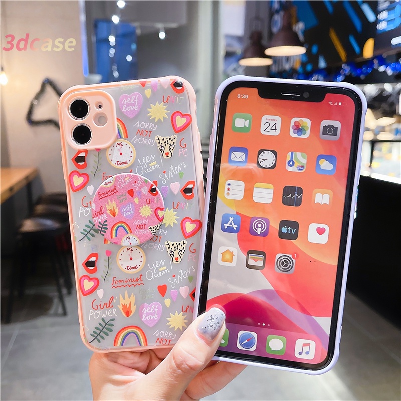 Cute Skin Feel Camera Protector Case Redmi Note 7 9 8 7 PRO 7S Redmi 9 9C NFC 8 8A PRO 8A Dual 10X With Stand