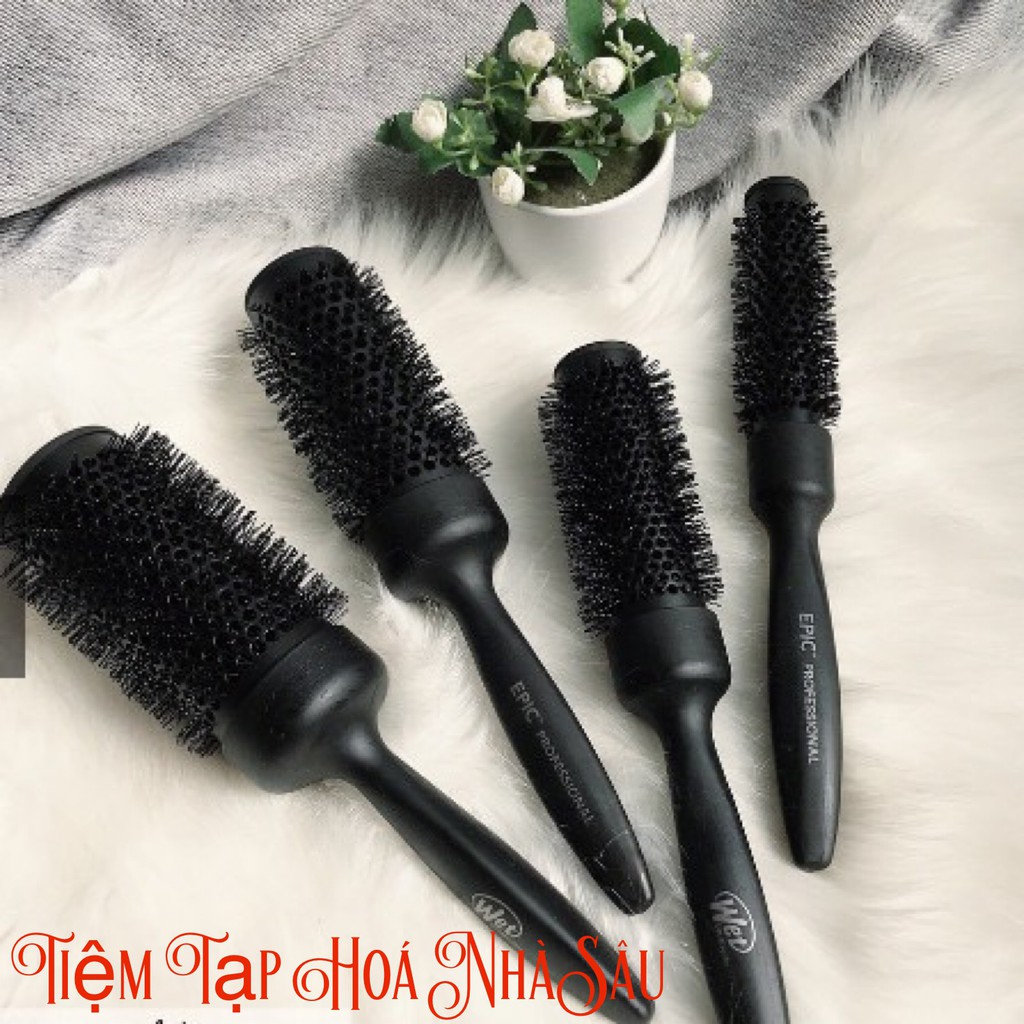 [Hàng sẵn] Lược lô tròn sấy tóc tạo kiểu Wet Brush dòng Epic Professional Blowout Brush - chính hãng WETBRUSH