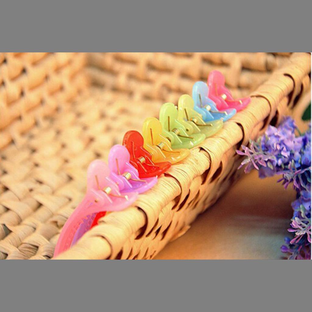 1 Kẹp Tóc Màu Bạc Thời Trang Cho Nữ