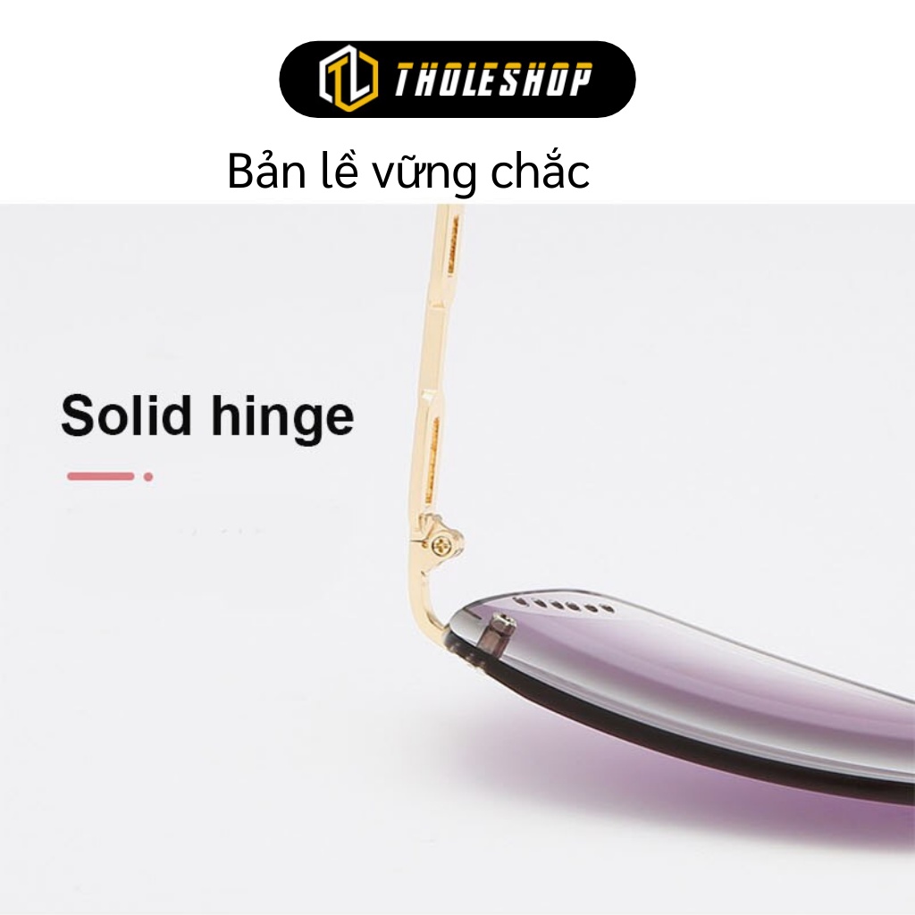 Kính Mát - Kính Râm Thời Trang Nữ Không Gọng Viền Màu Sắc Lạ Mắt 8648