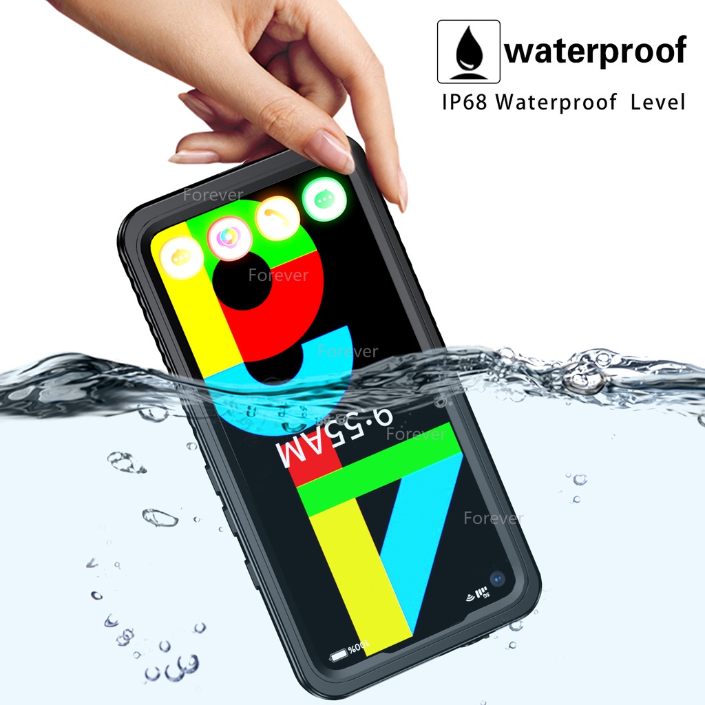 [Free Shipping] IP68 Waterproof Case For Google Pixel 4a 5G Case Water Proof Diving Out Sport 360 Protect Seal Case